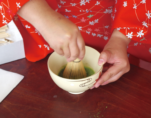 抹茶でほっこり